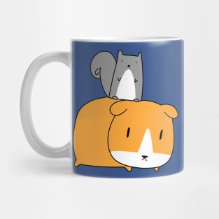 Squirrel and Guinea Pig Mug